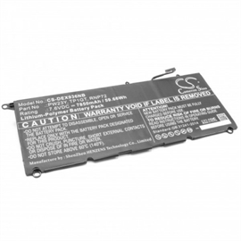 Batteri til Dell XPS 13 9360 PW23Y RNP72 TP1GT (kompatibelt)